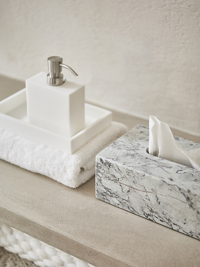 Dosificador de jabón Moon, negro