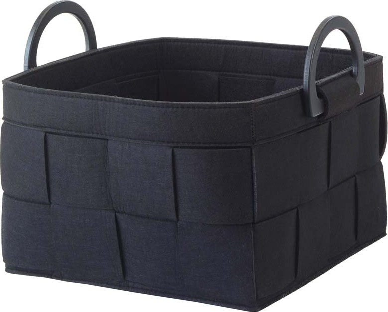 Aufbewahrungskörbe Dix Aufbewahrungskorb Klein Schwarz