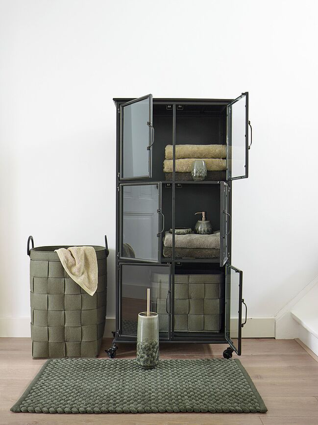 Dix Καλάθι απλύτων, μπεζ