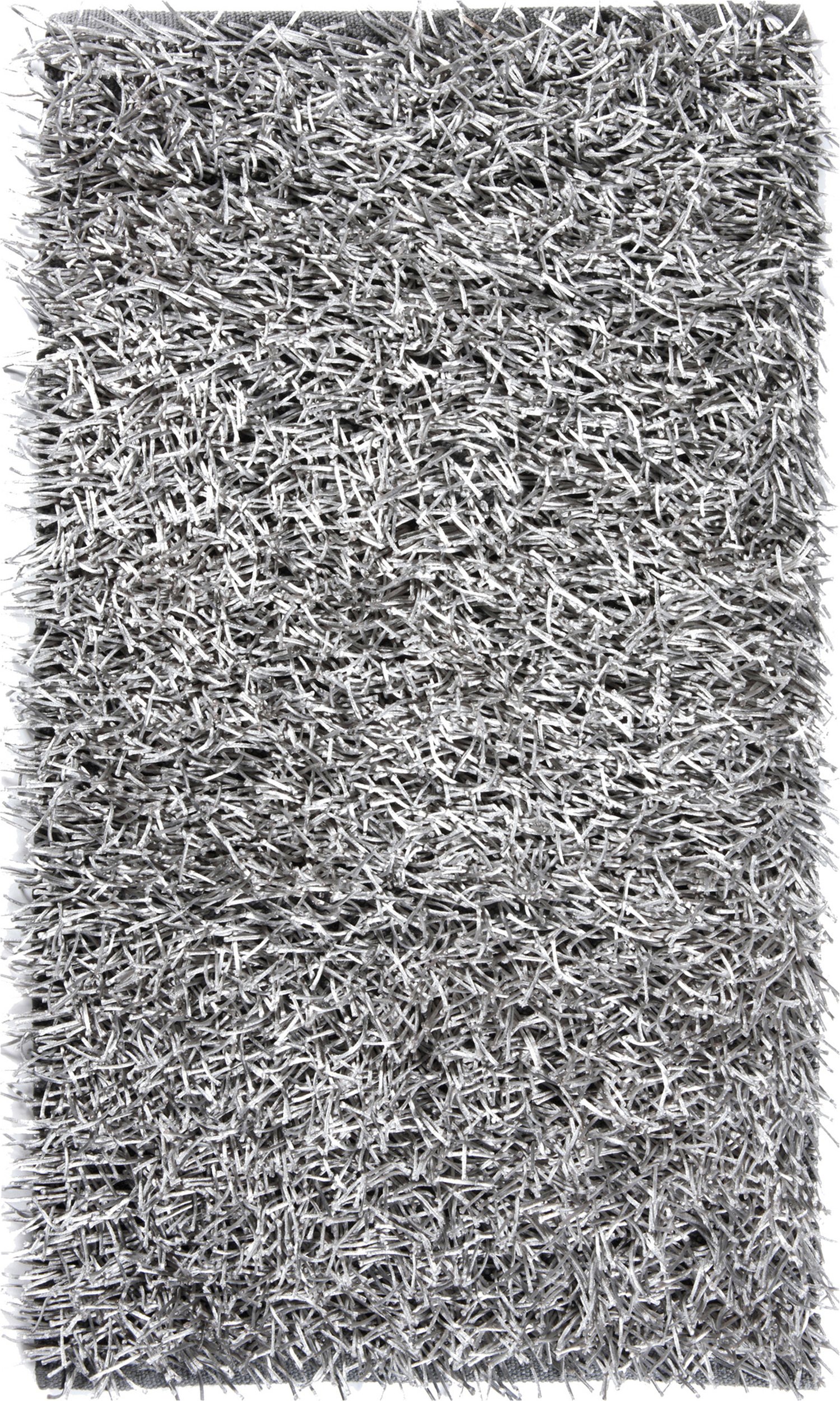 Dywanik łazienkowy Kemen 70 x 120 cm srebrny