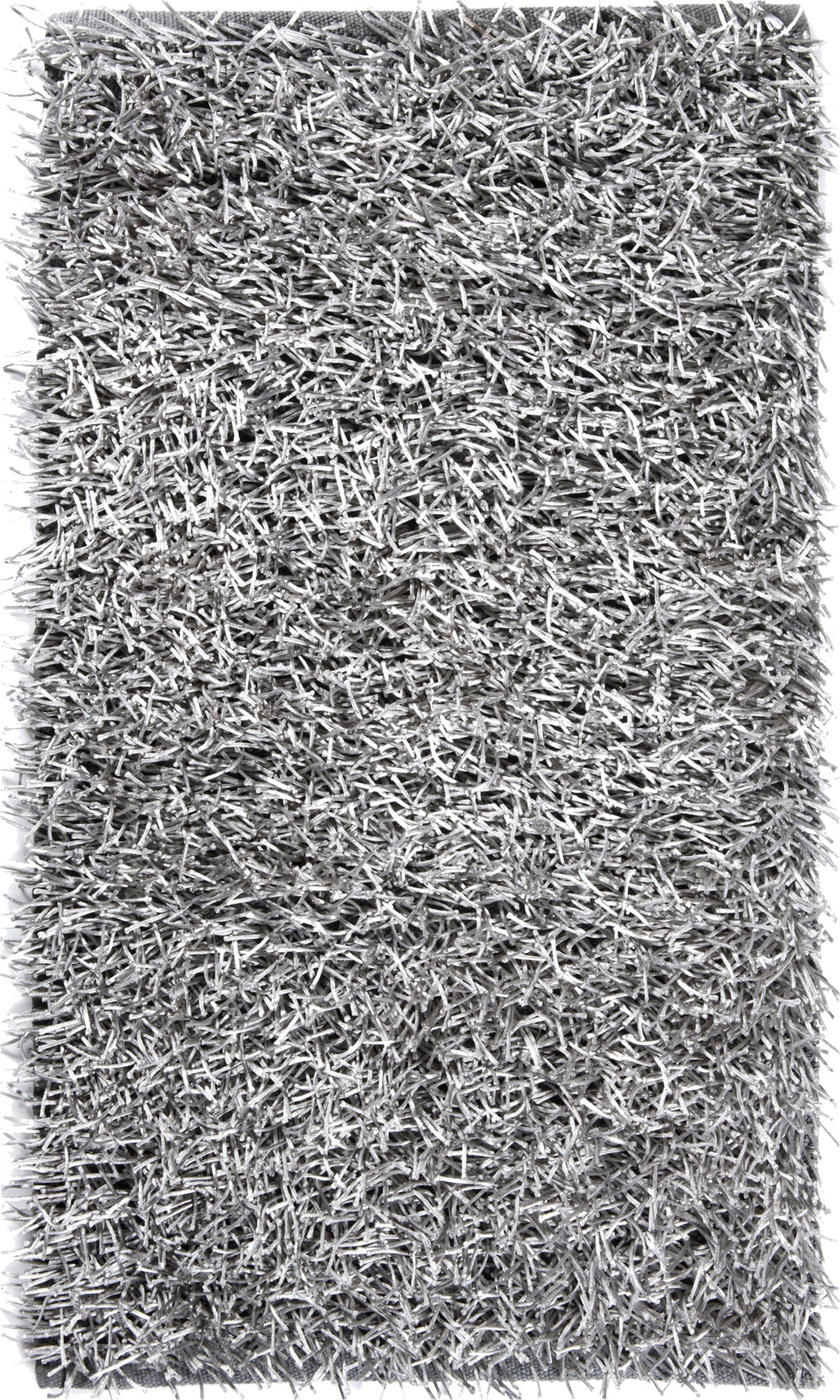 Dywanik łazienkowy Kemen 80 x 160 cm srebrny