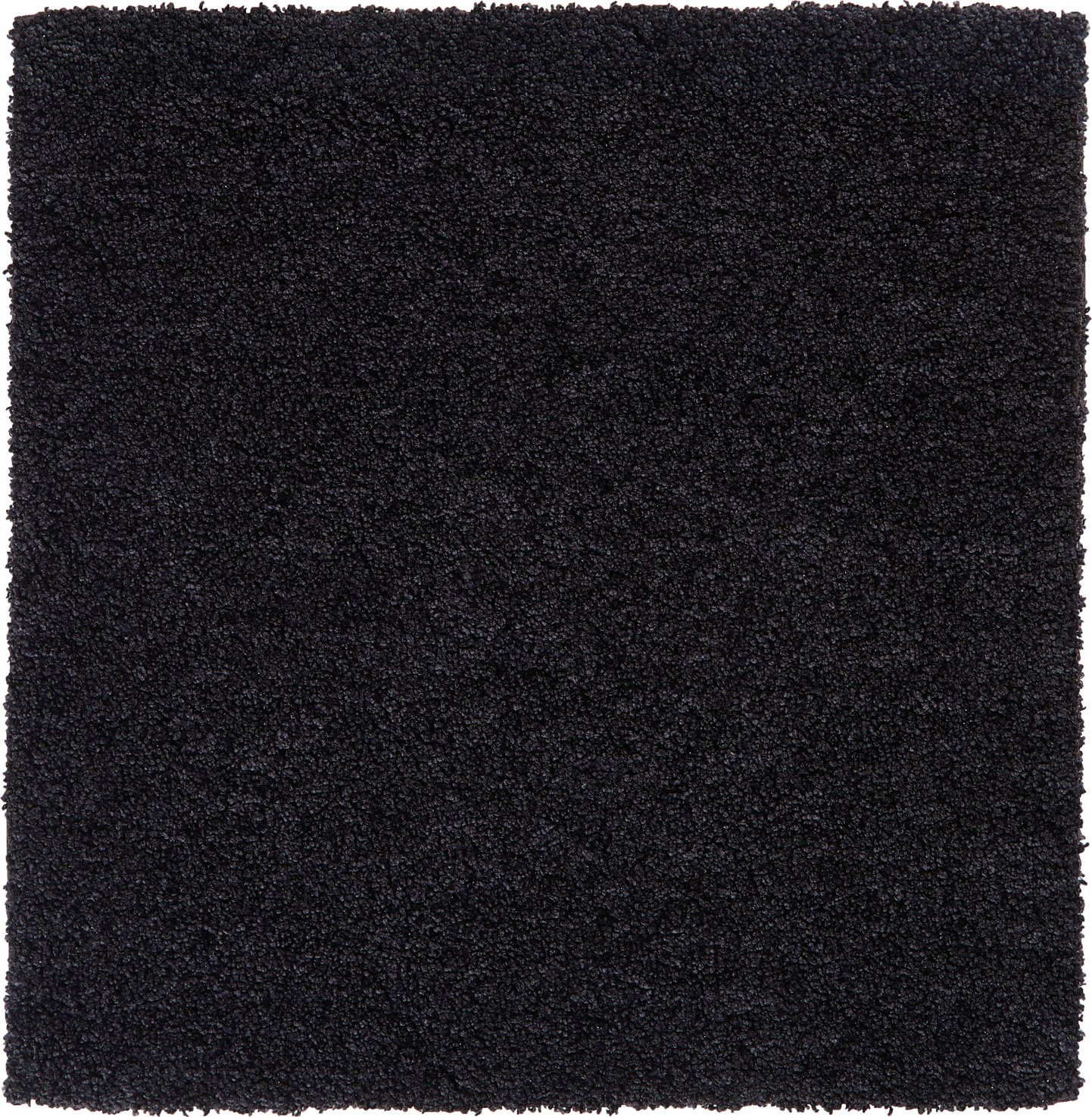 Dywanik łazienkowy Loa 60 x 60 cm czarny