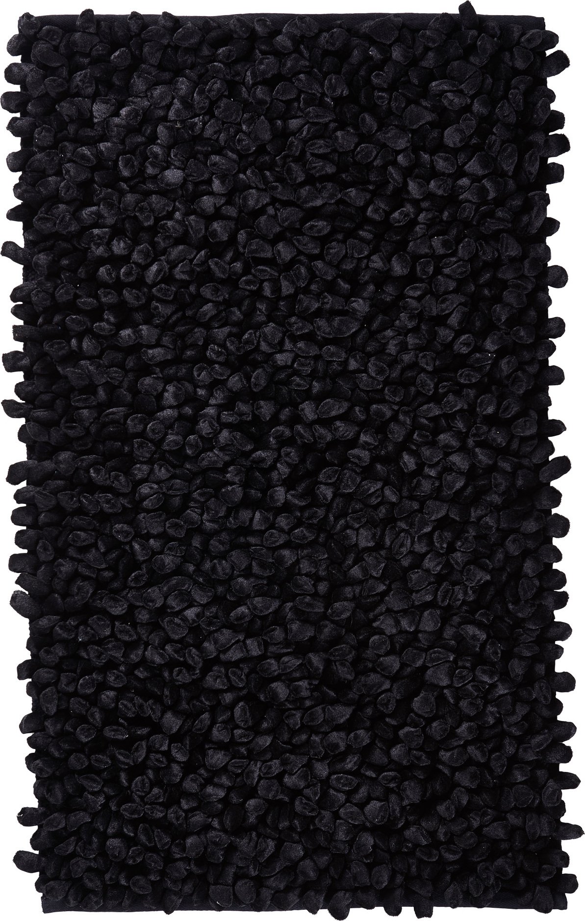 Dywanik łazienkowy Rocca 60 x 100 cm czarny