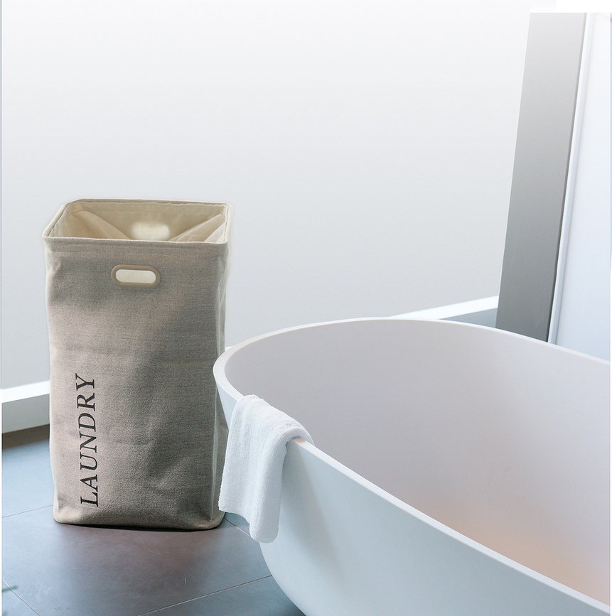 Evora Koš za perilo, temno siv