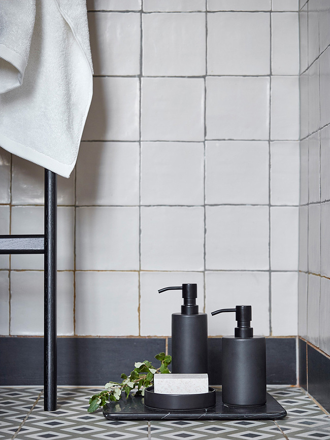 Forte Distributeur de Savon 20 cm, noir