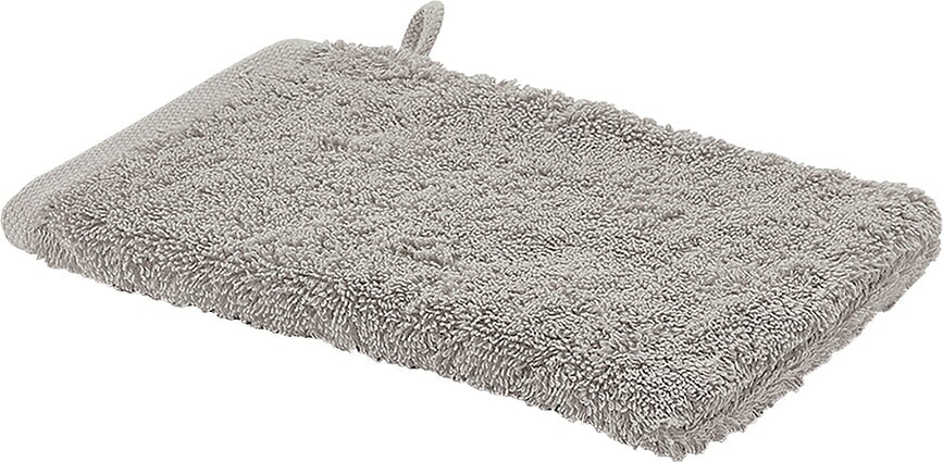 Guanto da bagno London marrone con sfumatura grigia