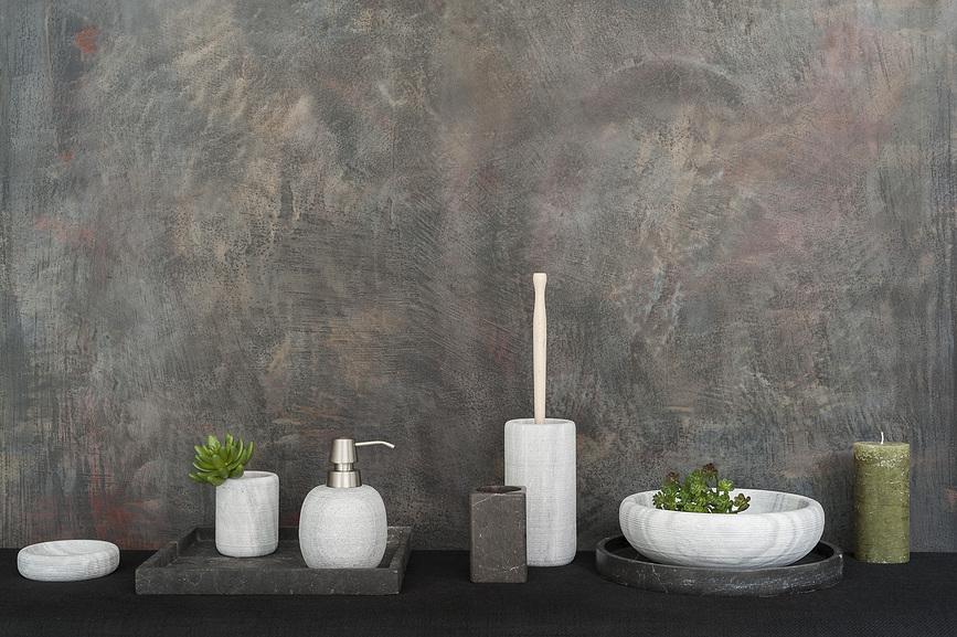 Hammam Lonček za zobne ščetke, rjav