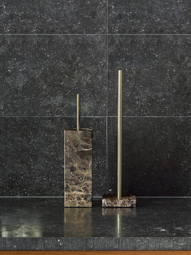 Hammam Porte-papier Toilette sur Pied, blanc