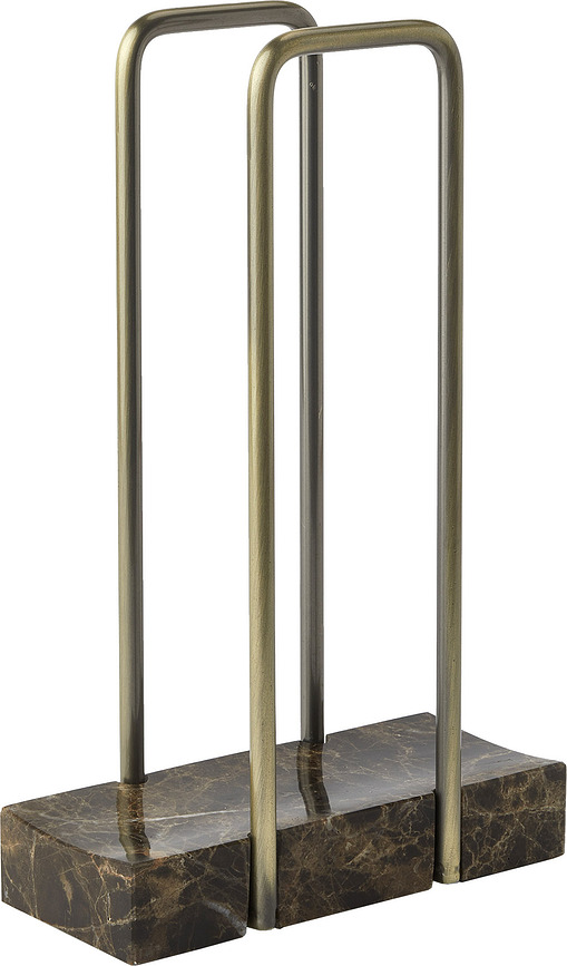 Hammam Porte-Serviettes, brun