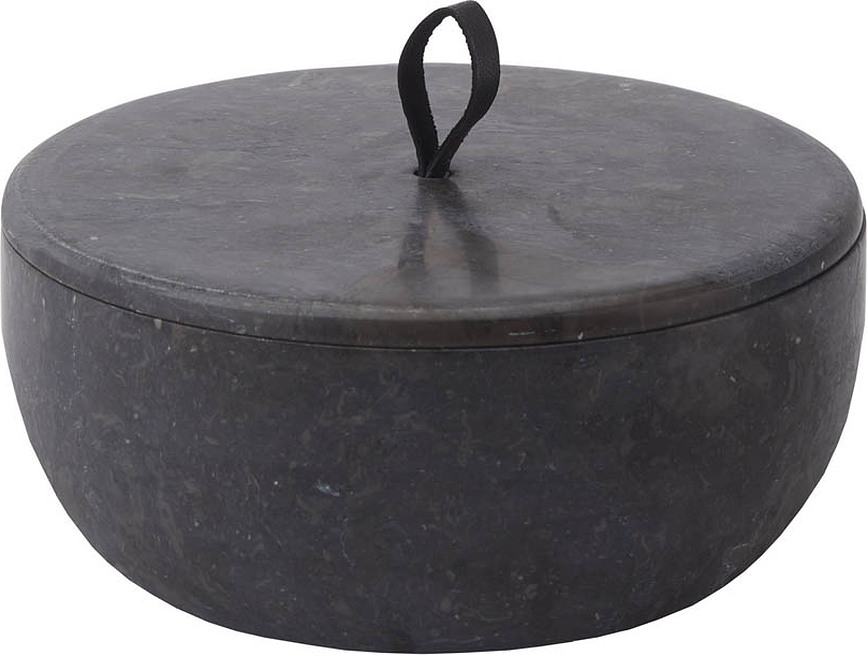 Hammam Pot de Salle de Bain, gris foncé