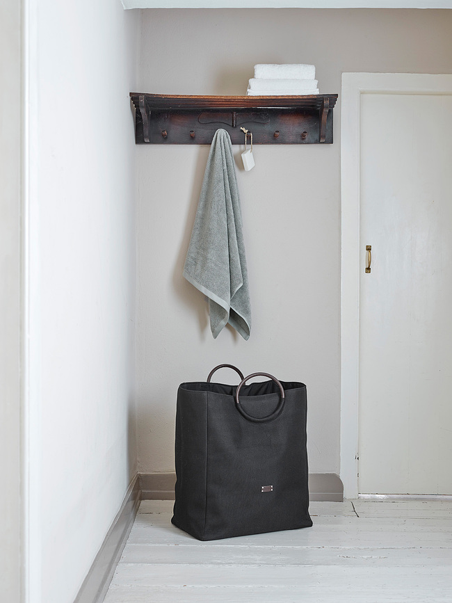 Jada Košara za rublje dvokomorna crna