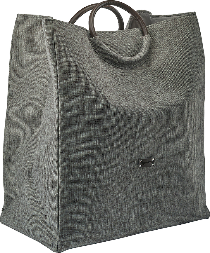 Jada Panier à Linge à deux compartiments, gris