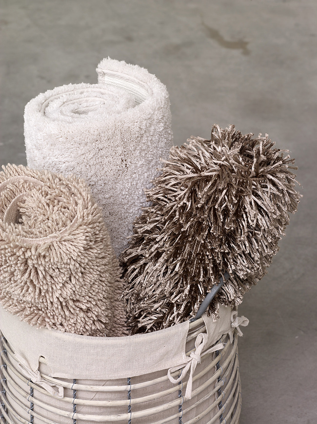 Kemen Tapis de Bain 70 x 120 cm, gris foncé