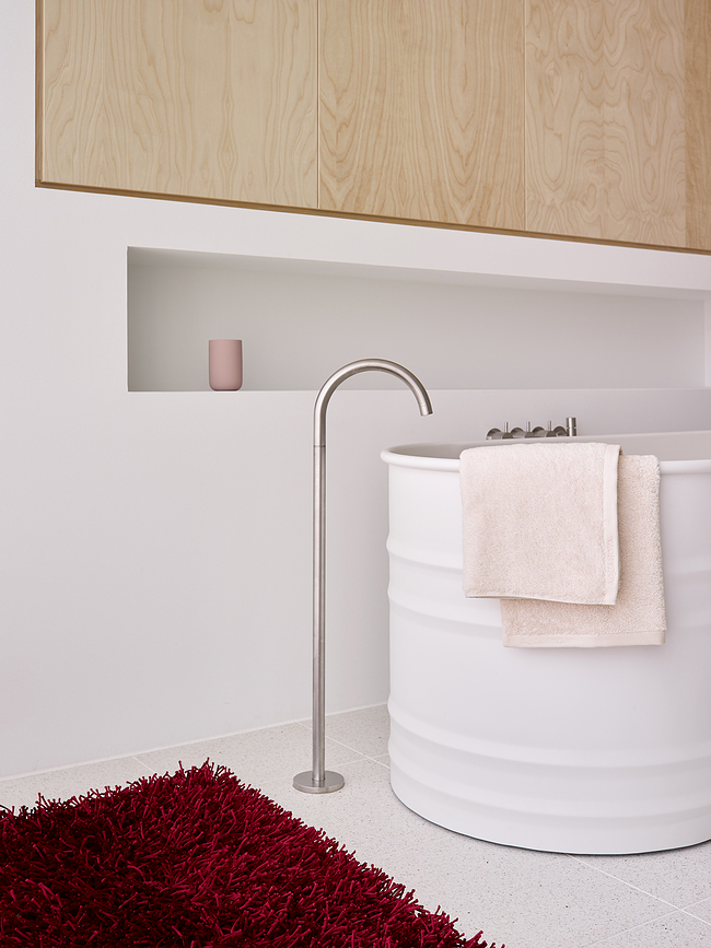 Kemen Tapis de Bain 70 x 120 cm, gris foncé