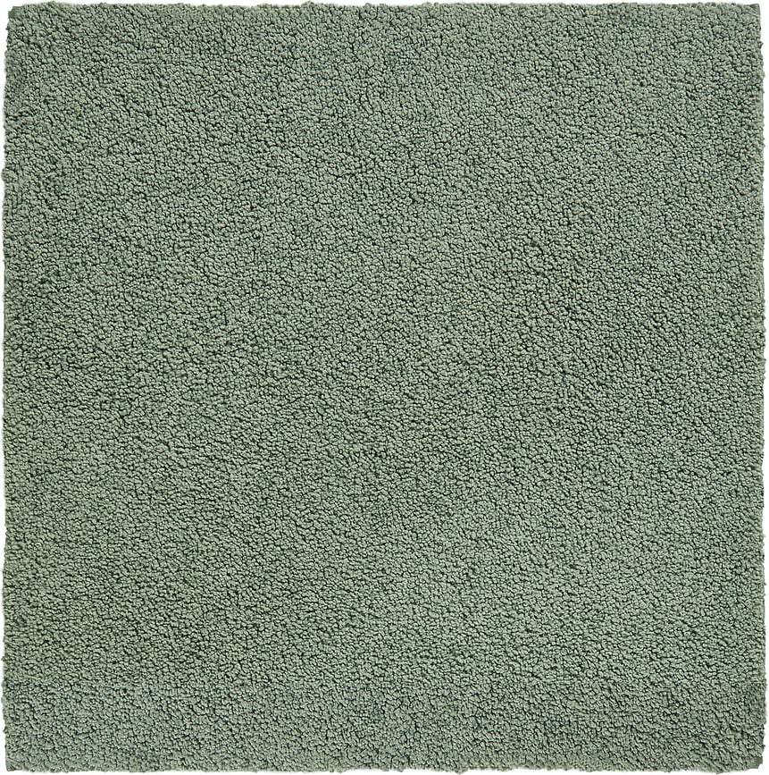 Loa Badezimmer-Teppich 60 x 60 cm verdunkeltes Grün