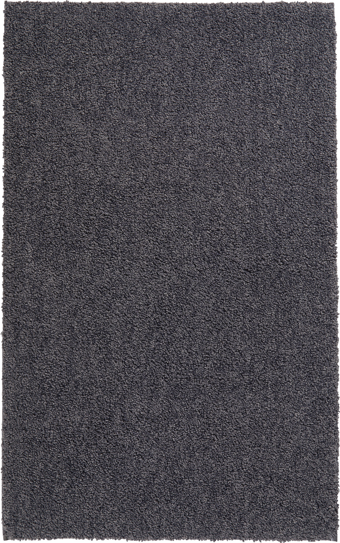Loa Badezimmer-Teppich 70 x 120 cm graphitfarbig