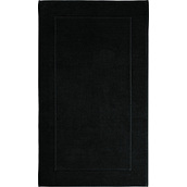 London Badezimmer-Teppich 60 x 100 cm schwarz