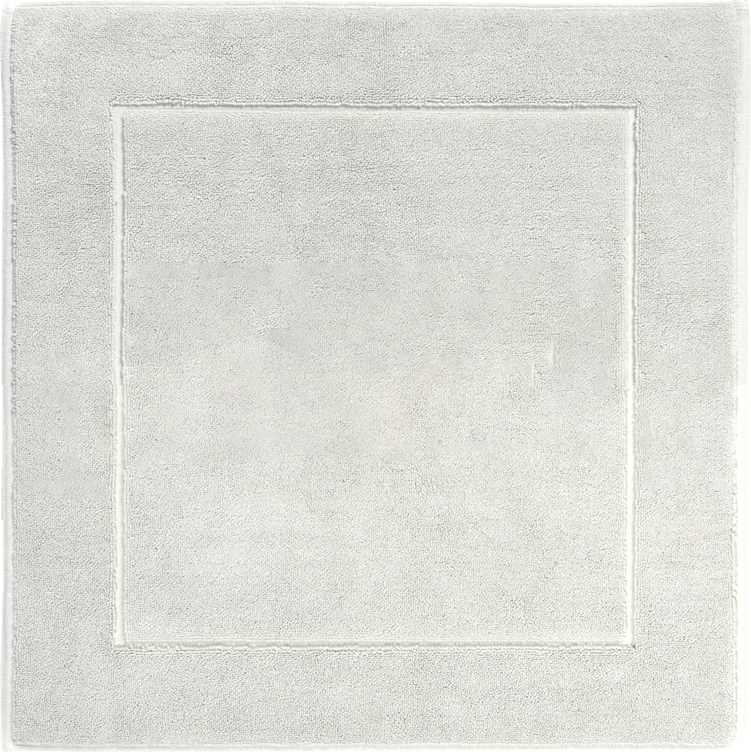 Badteppiche London Badezimmer-Teppich 60 X 60 Cm Gedämpftes Weiß