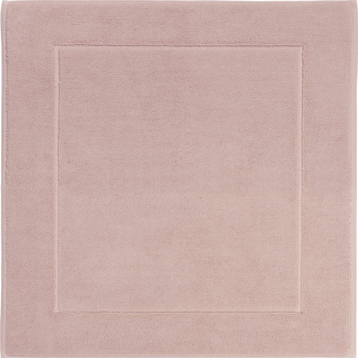 Badteppiche London Badezimmer-Teppich 60 X 60 Cm Puderrosa