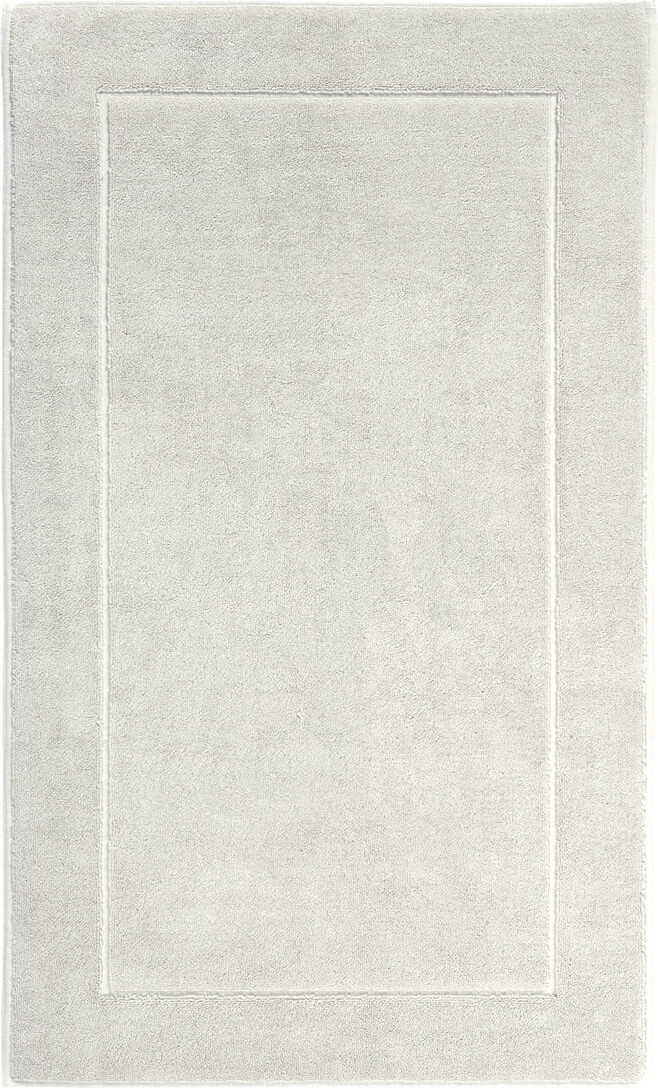 Badteppiche London Badezimmer-Teppich 70 X 120 Cm Gedämpftes Weiß