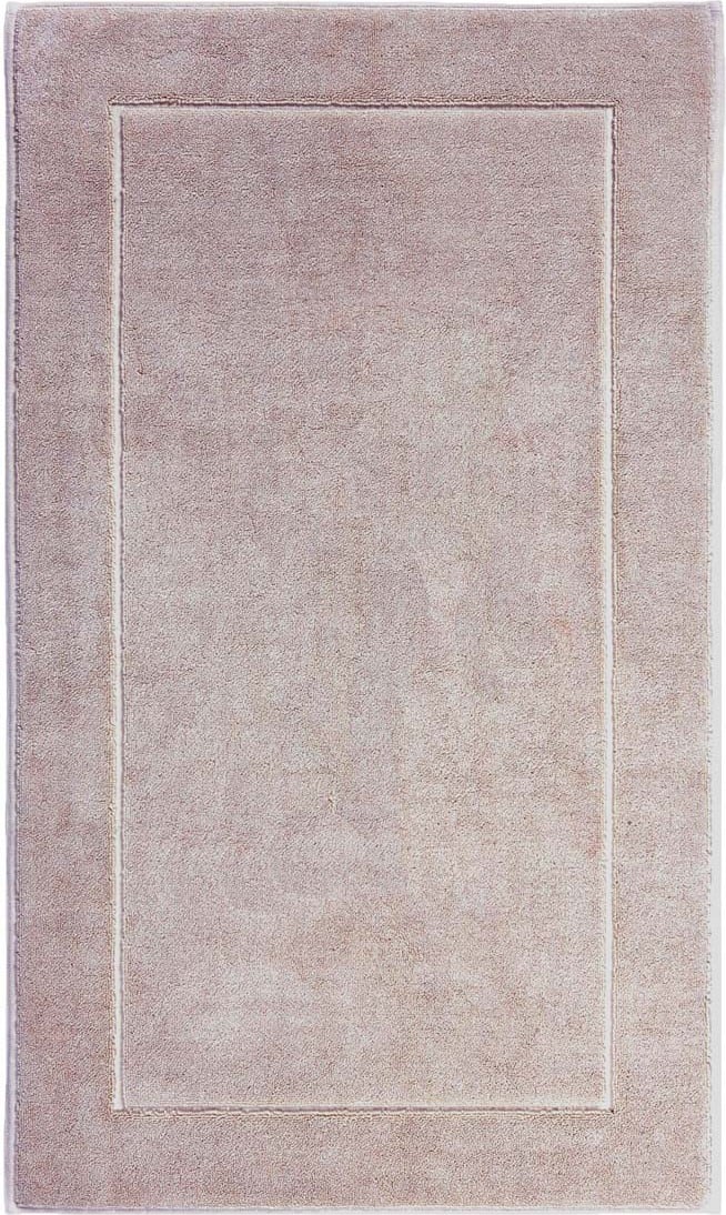Badteppiche London Badezimmer-Teppich 70 X 120 Cm Grau Rosa