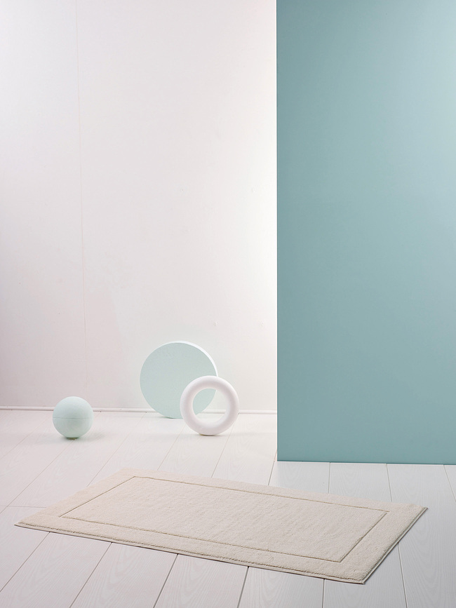 London Χαλάκι μπάνιου, 60 x 100 εκ., μαύρο