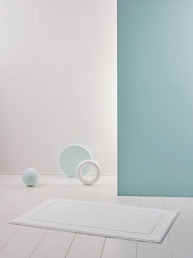 London Χαλάκι Μπάνιου, 70 x 120 cm, μαύρο