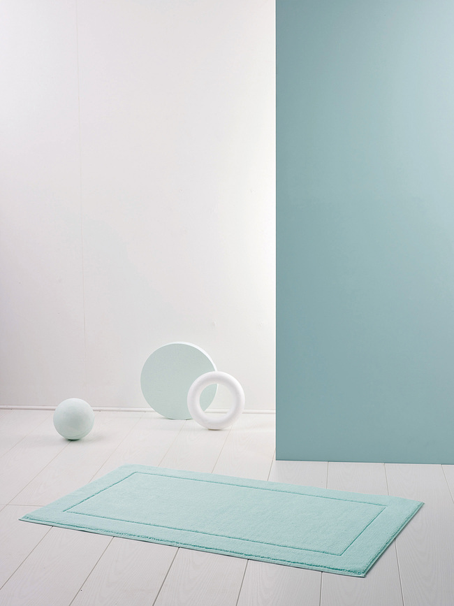 London Χαλάκι Μπάνιου, 70 x 120 cm, μαύρο