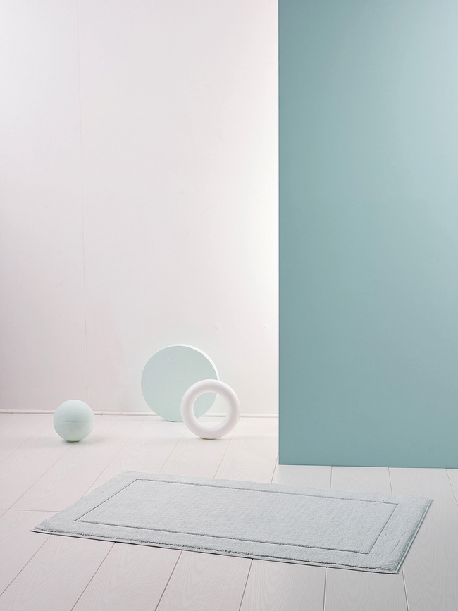 London Χαλάκι Μπάνιου, 70 x 120 cm, μαύρο