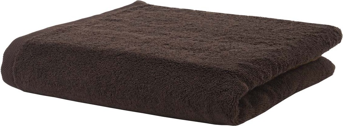 Badetücher und Duschtücher London Handtuch 100 X 150 Cm Dunkelbraun