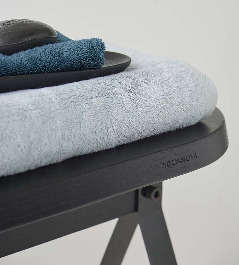 London Drap de bain, 100 x 150 cm, noir