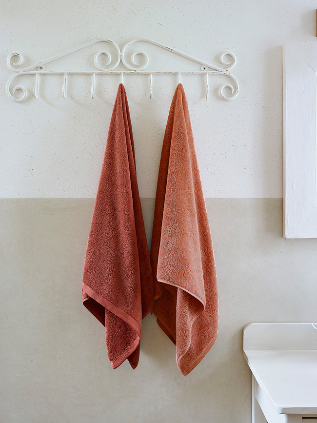 London Serviette 55 x 100 cm, marron clair