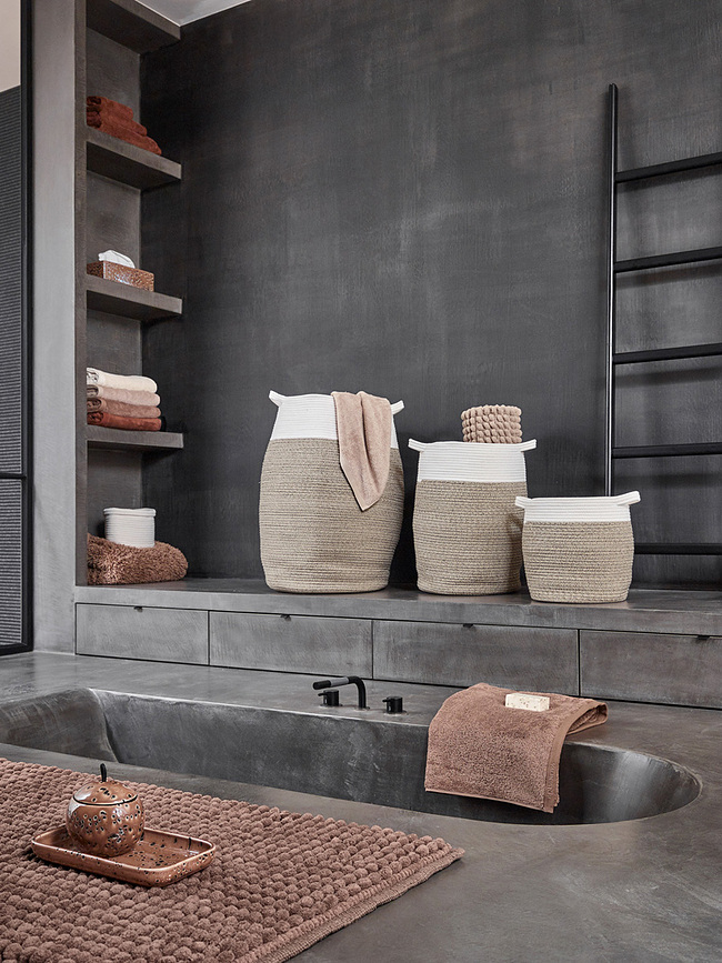 London Serviette de Bain 70 x 130 cm, blanche