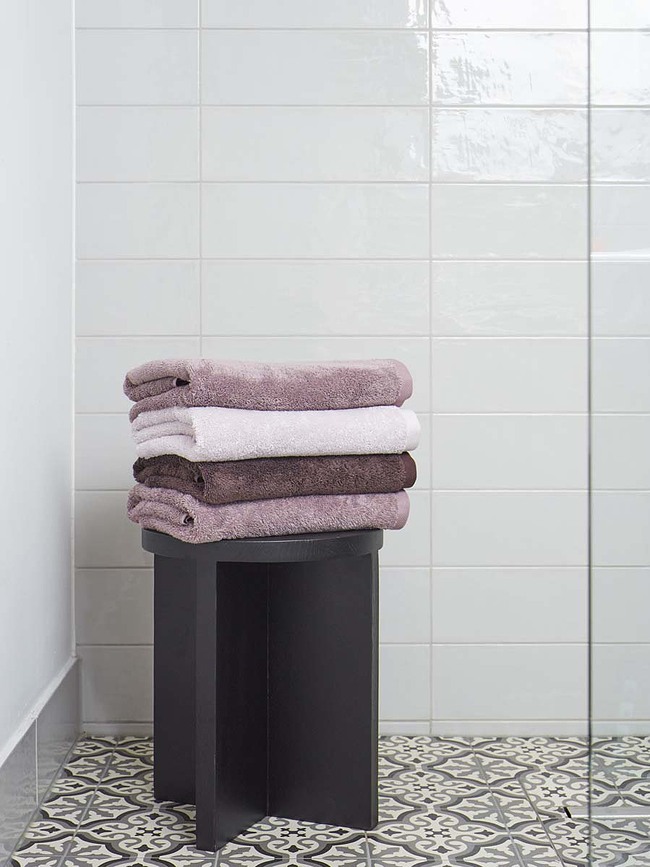 London Serviette de Bain 70 x 130 cm, blanche