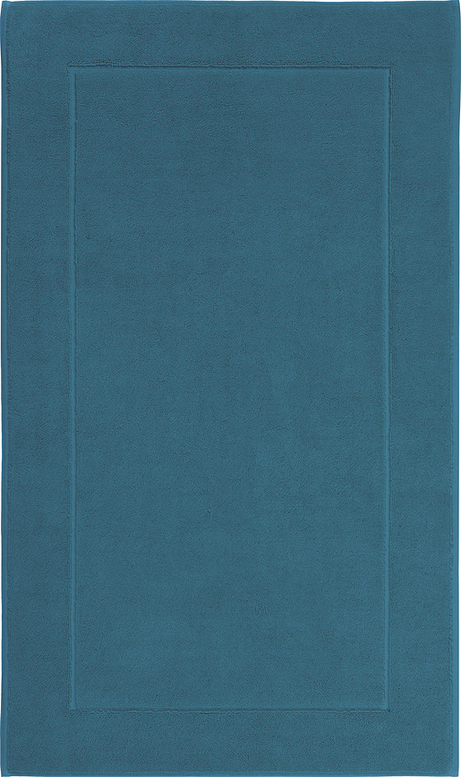 London Tapis de Bain 60 x 100 cm, bleu canard