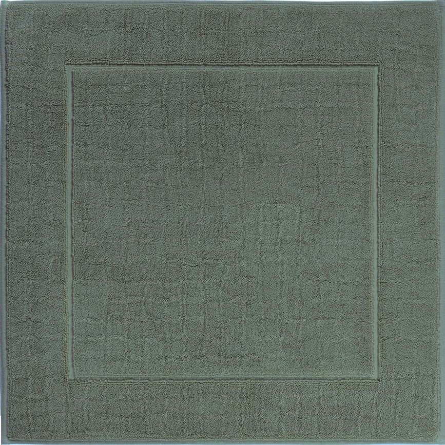 London Tapis de Bain, 60 x 60 cm, vert forêt