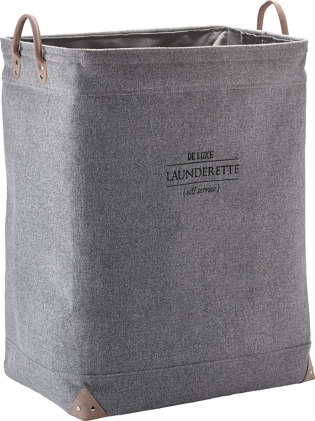 Lubin Panier à linge, gris