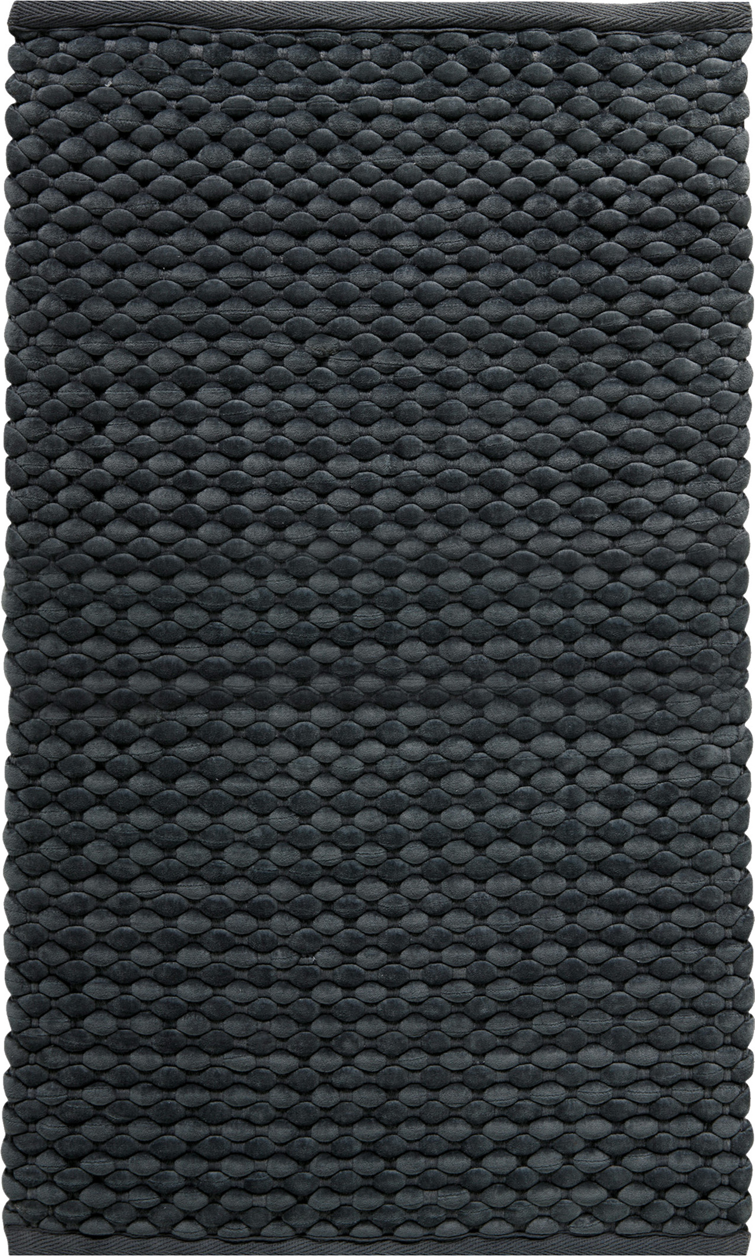 Maks Badezimmer-Teppich 60 x 100 cm dunkelgrau