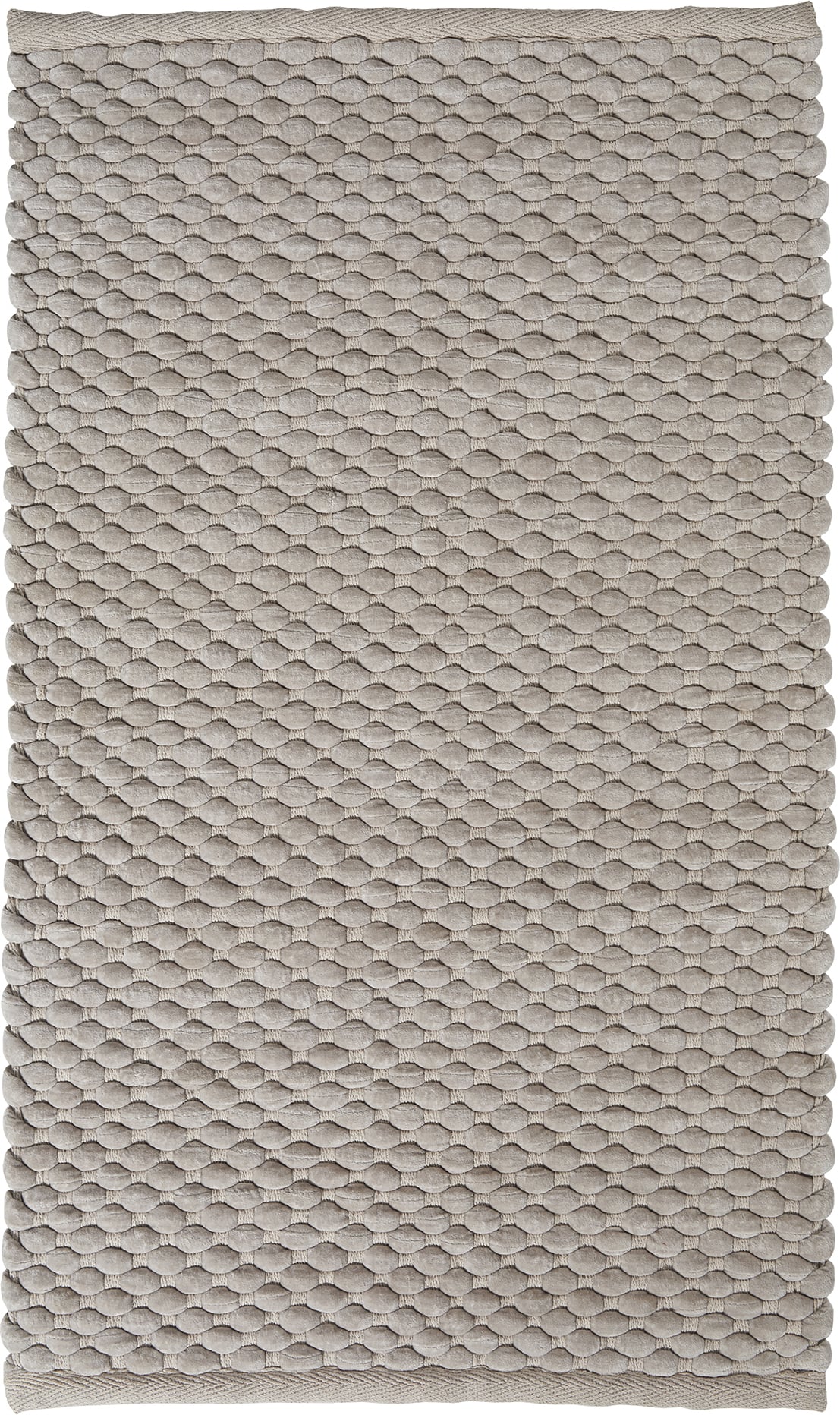 Badteppiche Maks Badezimmer-Teppich 60 X 100 Cm Graubraun
