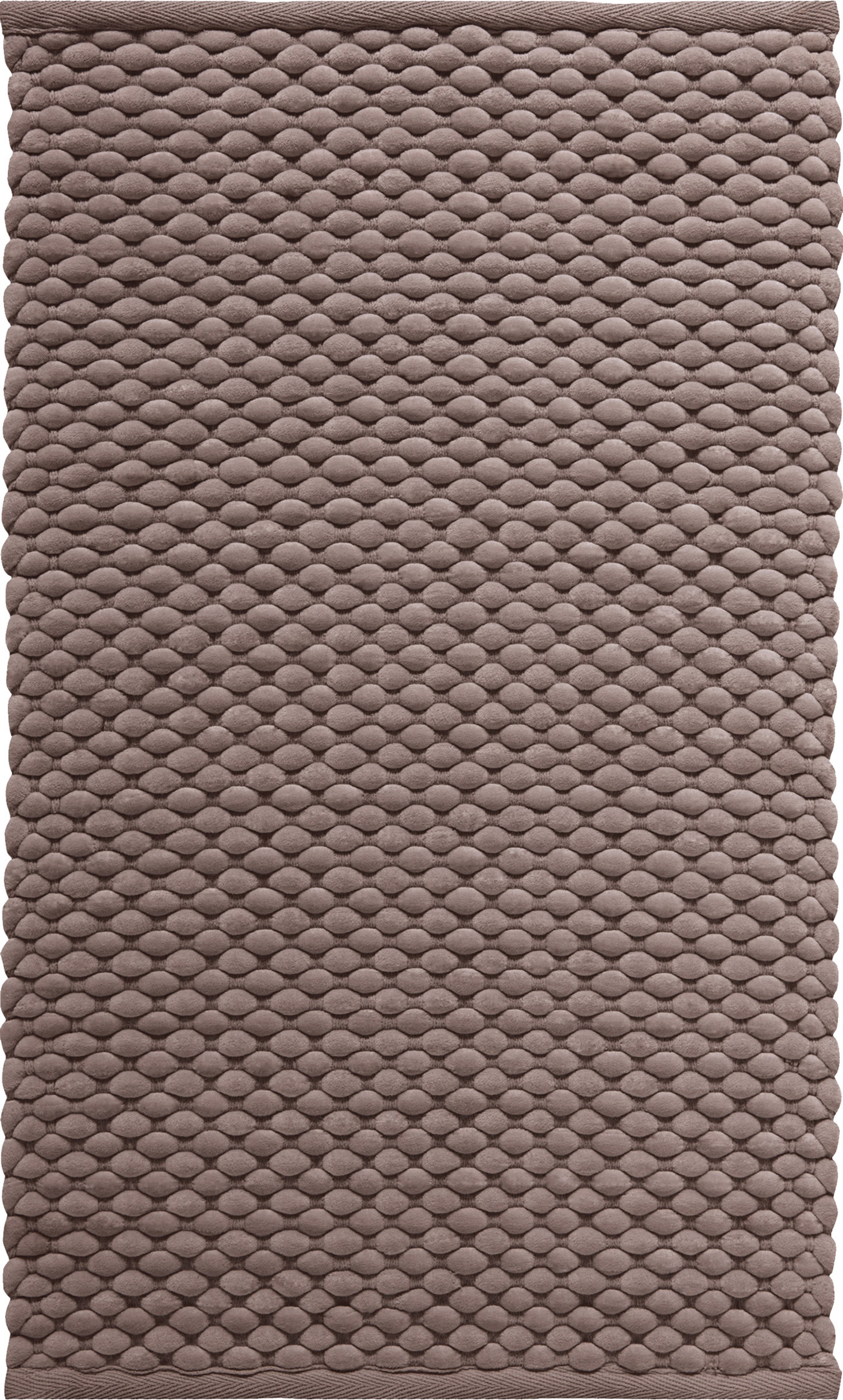 Badteppiche Maks Badezimmer-Teppich 60 X 100 Cm Taupe