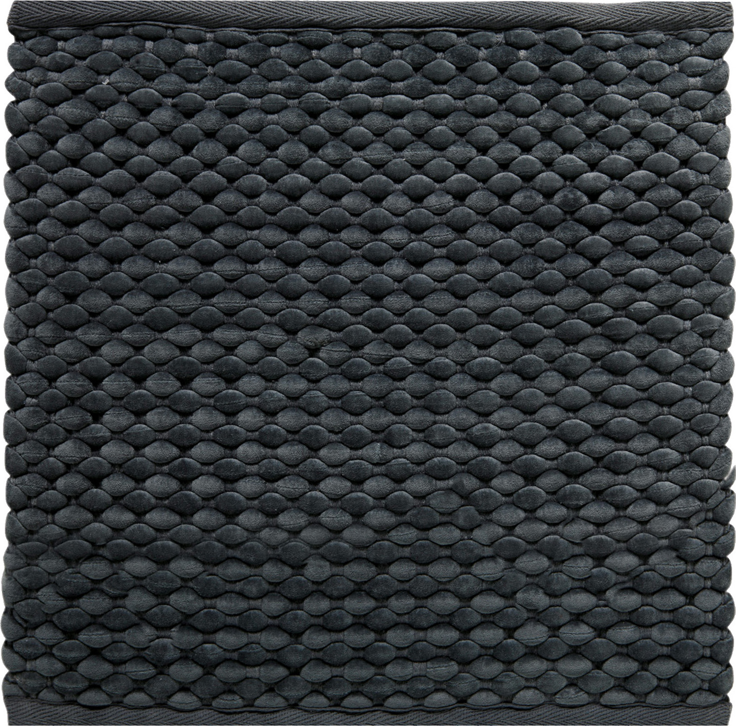 Maks Badezimmer-Teppich 60 x 60 cm dunkelgrau
