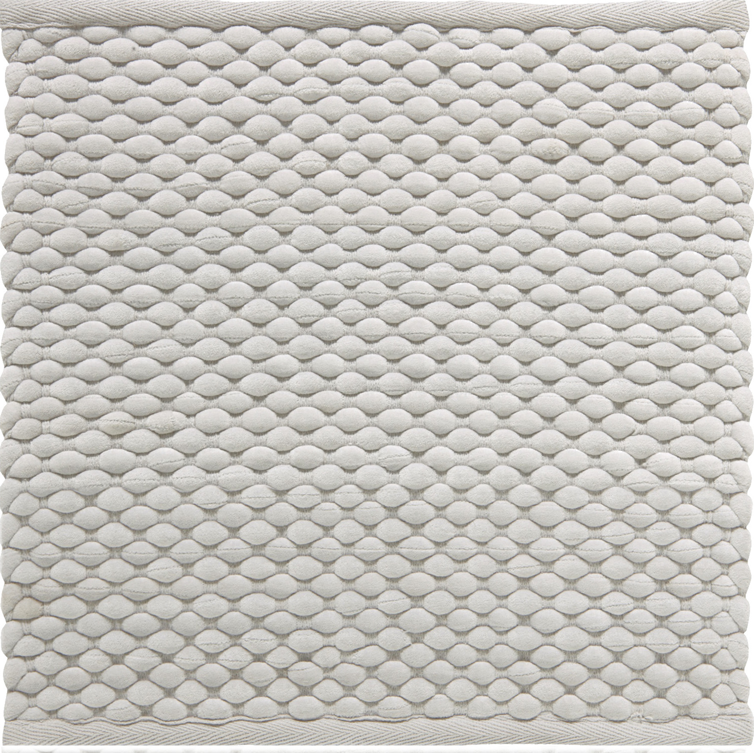 Badteppiche Maks Badezimmer-Teppich 60 X 60 Cm Silberfarben
