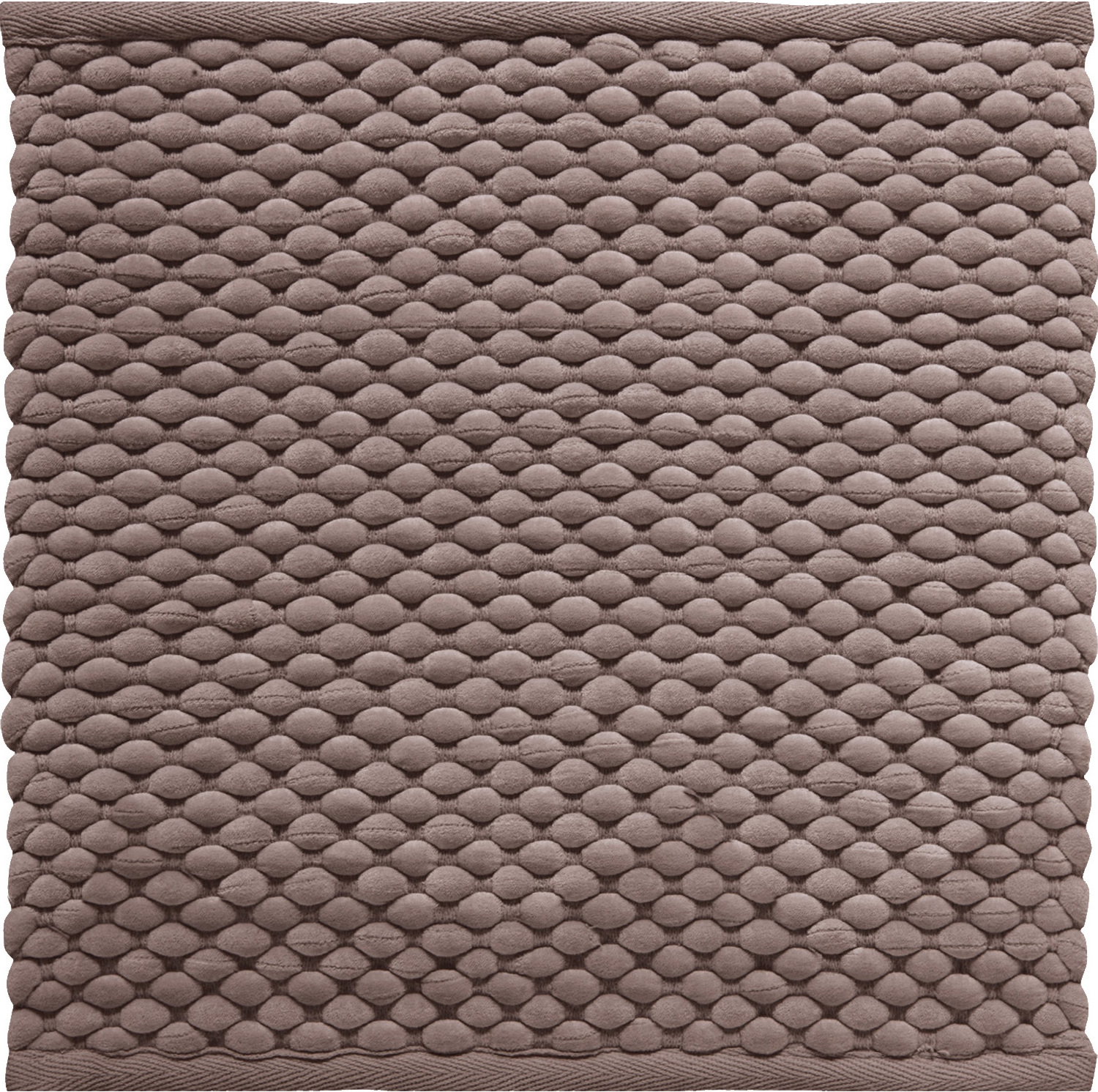 Badteppiche Maks Badezimmer-Teppich 60 X 60 Cm Taupe