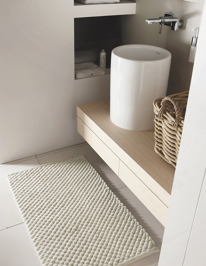 Maks Kopalniška preproga, 70 x 120 cm, srebrna