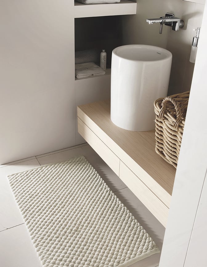 Maks Kupaonski Tepih 60 x 100 cm boja slonovače