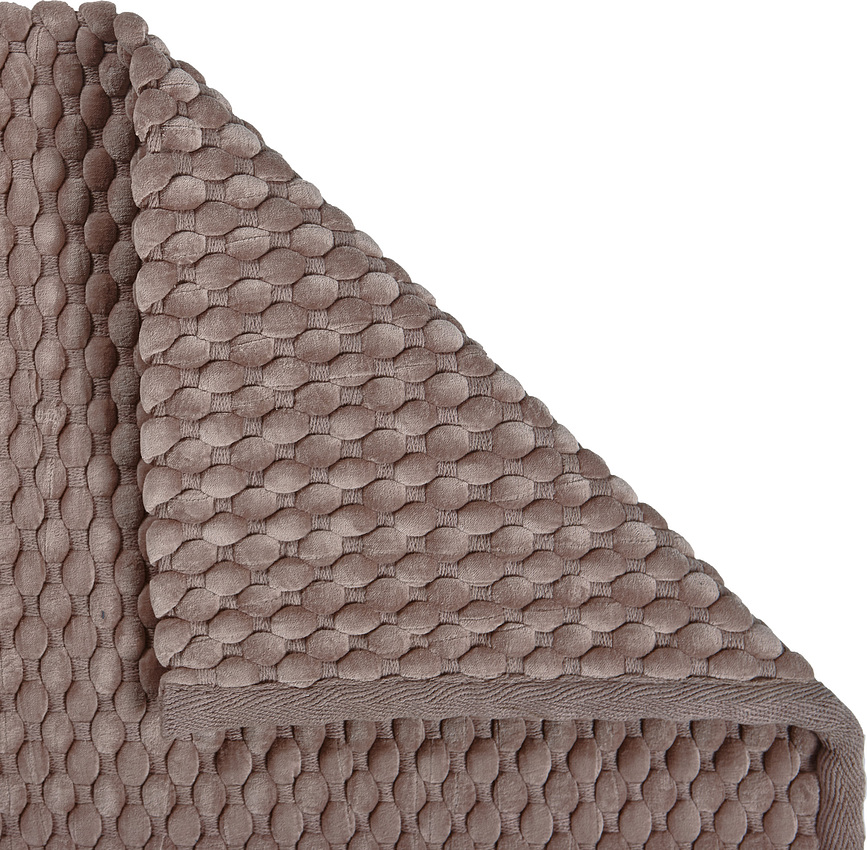 Maks Tapis de Bain 60 x 60 cm, taupe