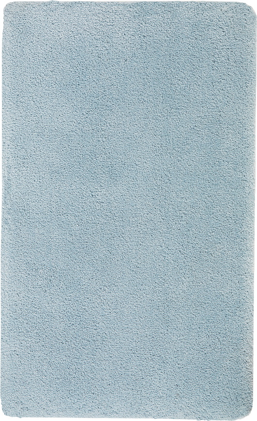 Mauro Badezimmer-Teppich 60 x 100 cm himmelblau
