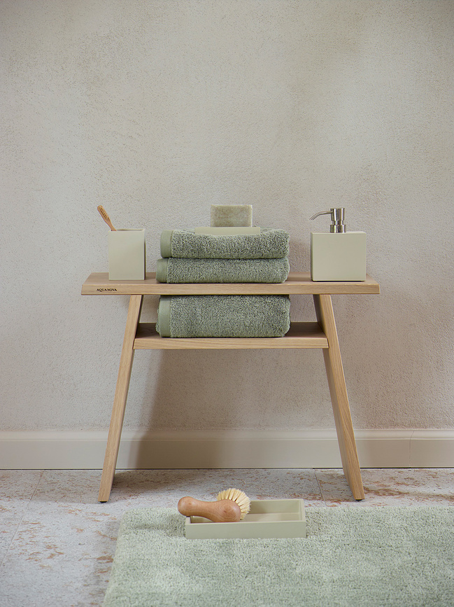 Mauro Tapis de Bain 60 x 60 cm, sable