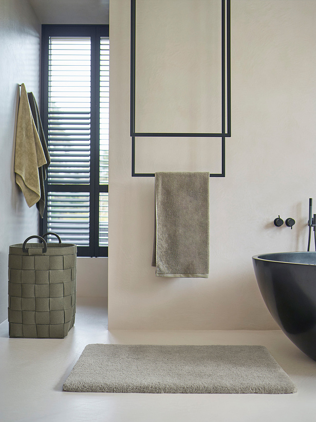 Mauro Tapis de Bain 80 x 160 cm, sable