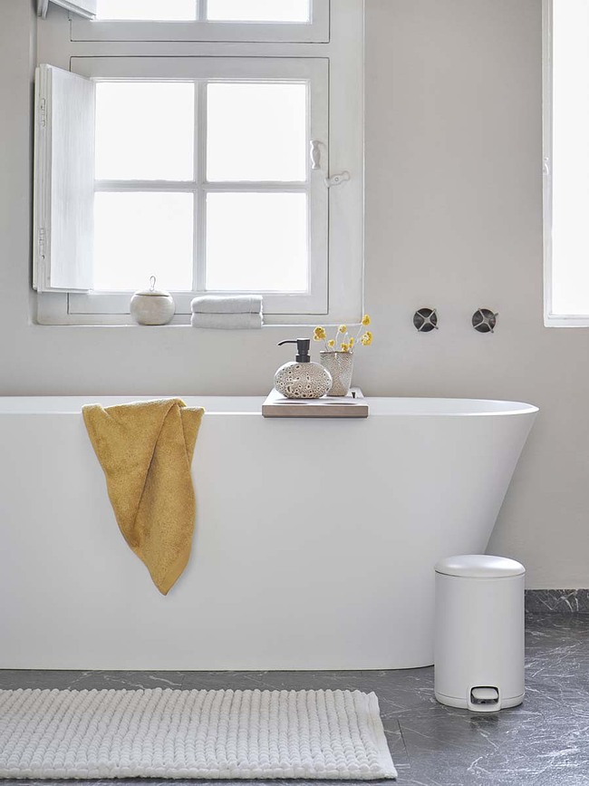 Mink Étagère de Baignoire 90 cm, chêne naturel